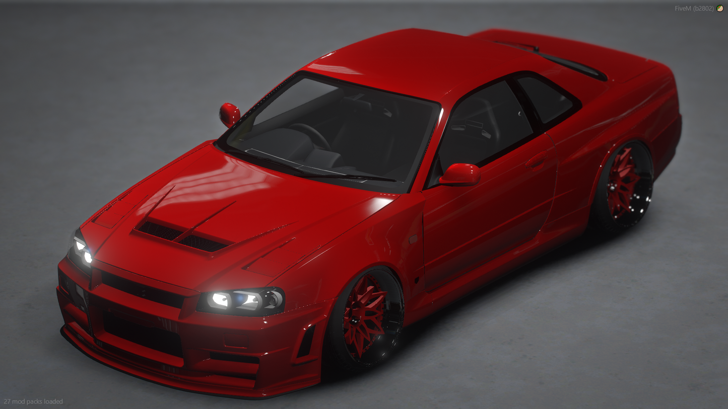 Nissan Skyline R34 Twin Turbo Stanced | Tora