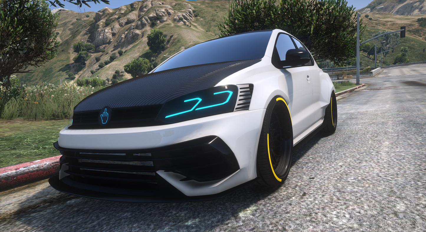 (Debadged) Volkswagen Polo Zephyr Design | Hayes