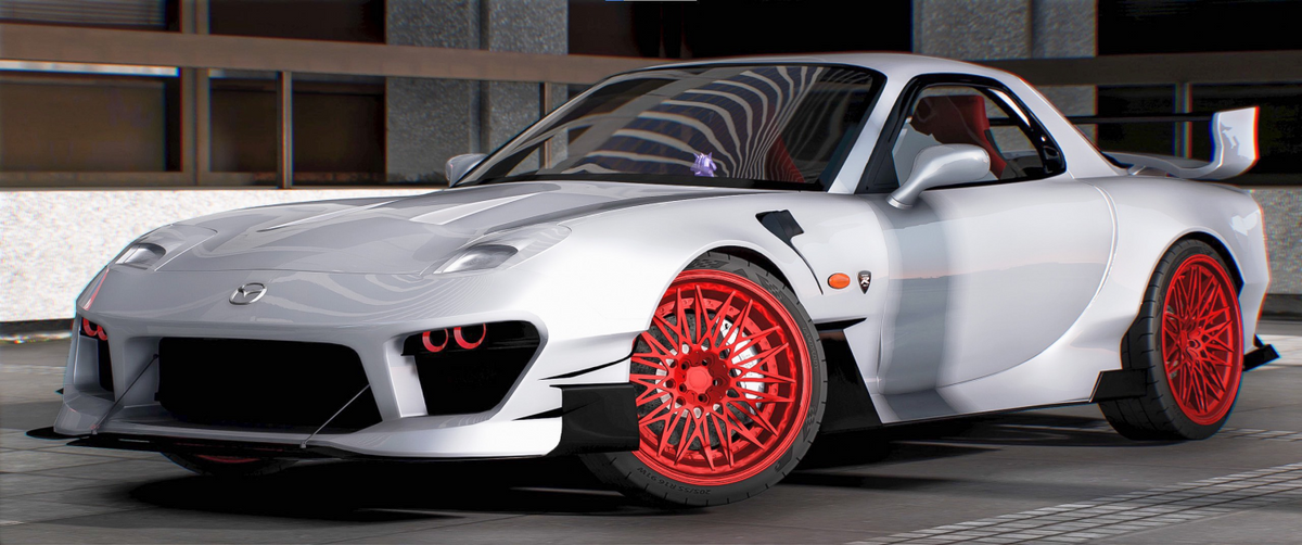 Mazda RX7 Piston Zero | Ryan Customs – Gorilla Cars & MLO