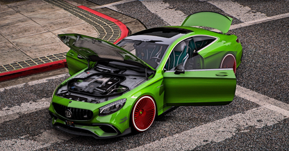 Mercedes S63 Coupe Brabus 800 On Forgis [Only Sell] | D. ICY Customs