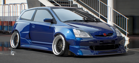 Honda Civic EP3 Widebody Kit | Ryan Customs