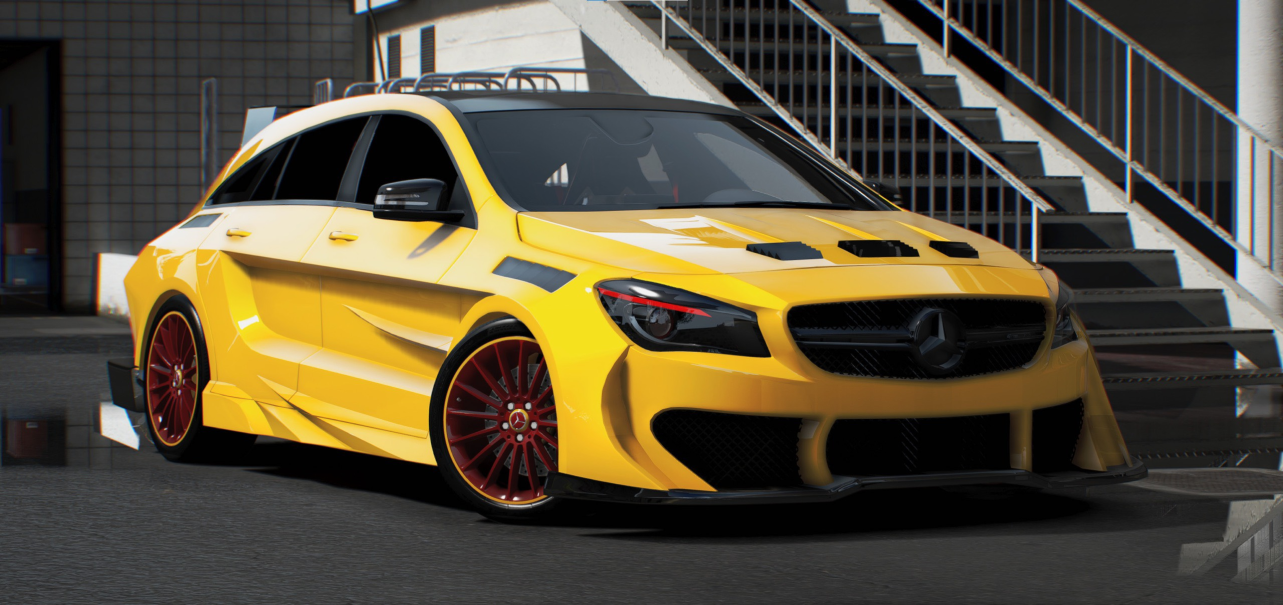 Mercedes CLA-45 Abflug | Lemon