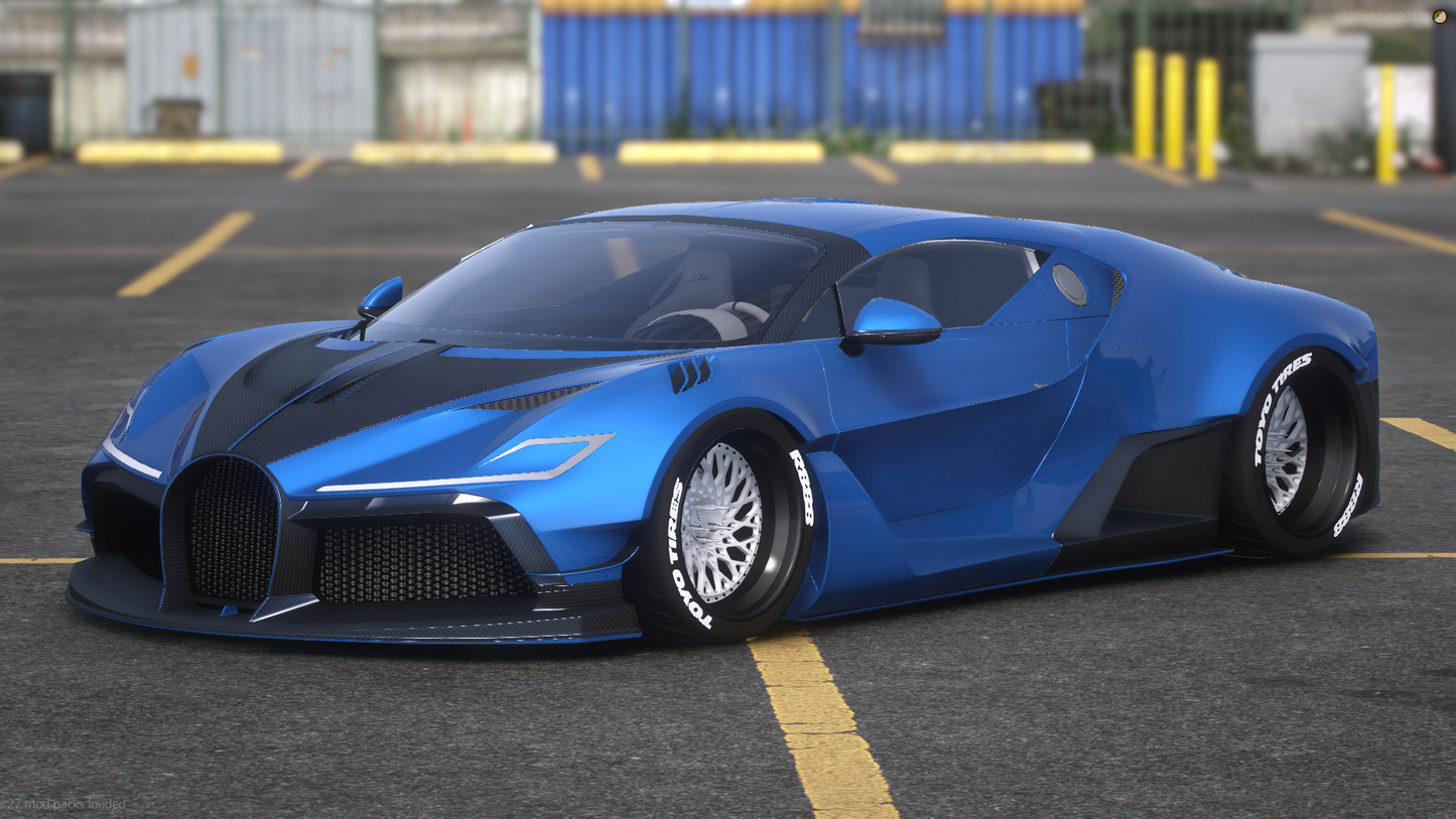 Bugatti Divo Rain Prisk Concept | Tora