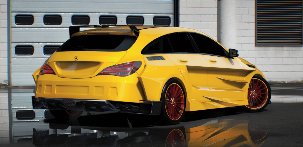 Mercedes CLA-45 Abflug | Lemon