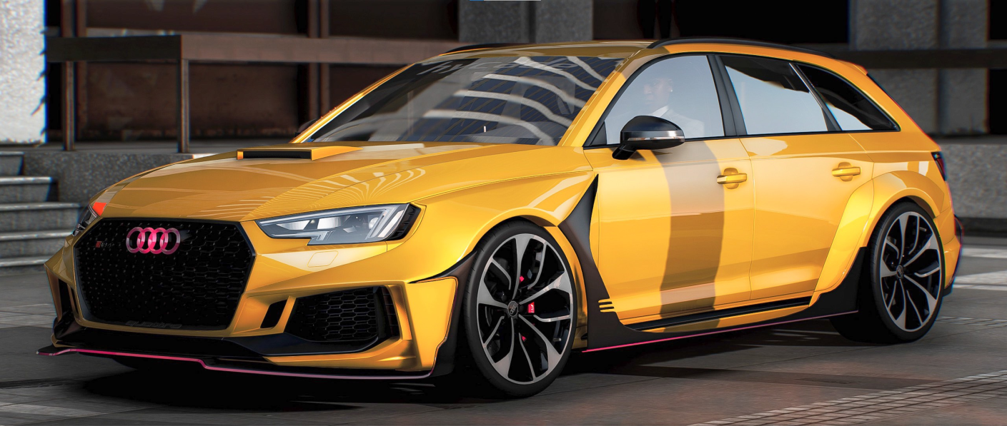 Audi RS4 Hycade Edition | Itzahmad_2002