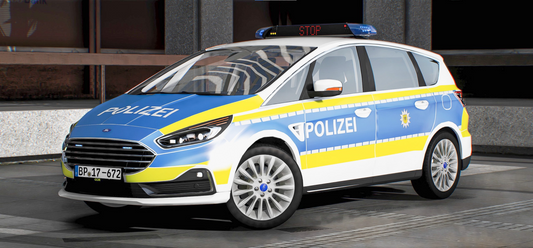 Ford S-Max Facelift Bundes Polizei | GGM