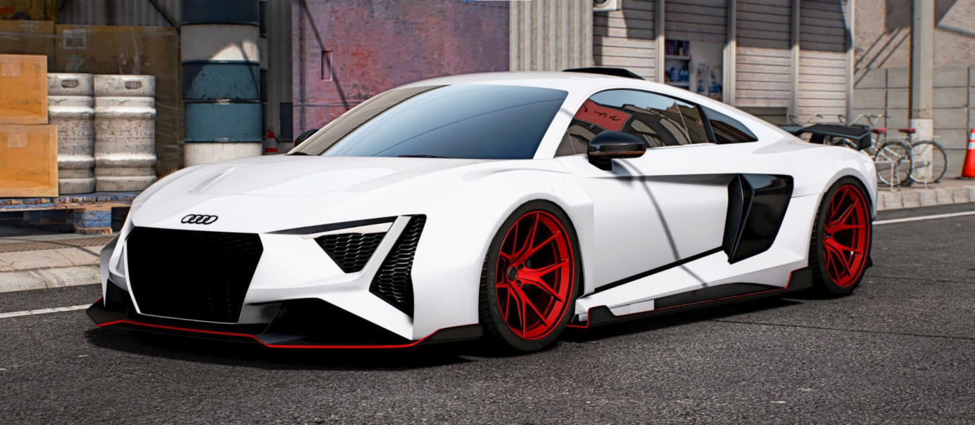 Mlo Kit Audi R8 EMR Kit | Kwaku – Gorilla Cars & MLO