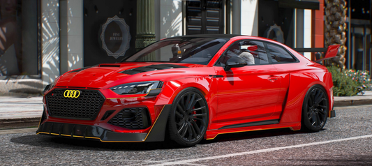 Audi RS5 Hycade Edition [Animated Lights] | Itzahmad_2002
