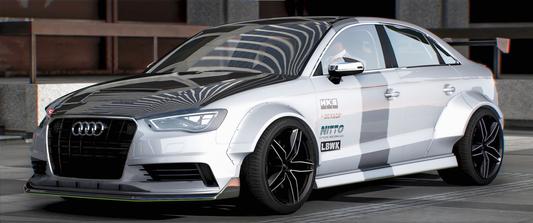 Audi A3 Carbon Edition [Animated Lights] | Itzahmad_2002