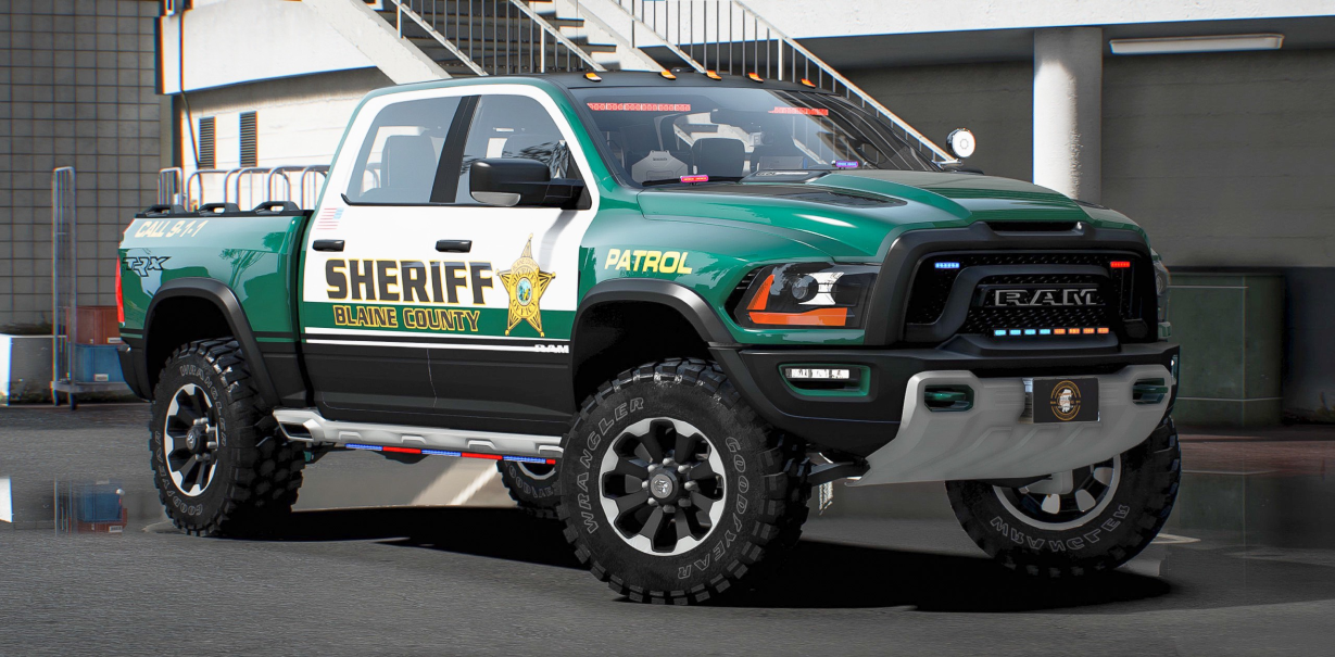 [ELS] Dodge Ram TRX Sheriff 2018 | Grime