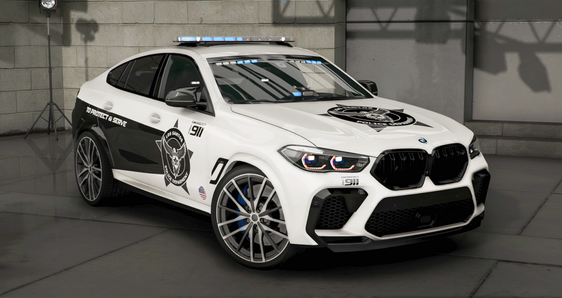 [Non ELS] 2022 BMW X6 POLICE | Royall Customs