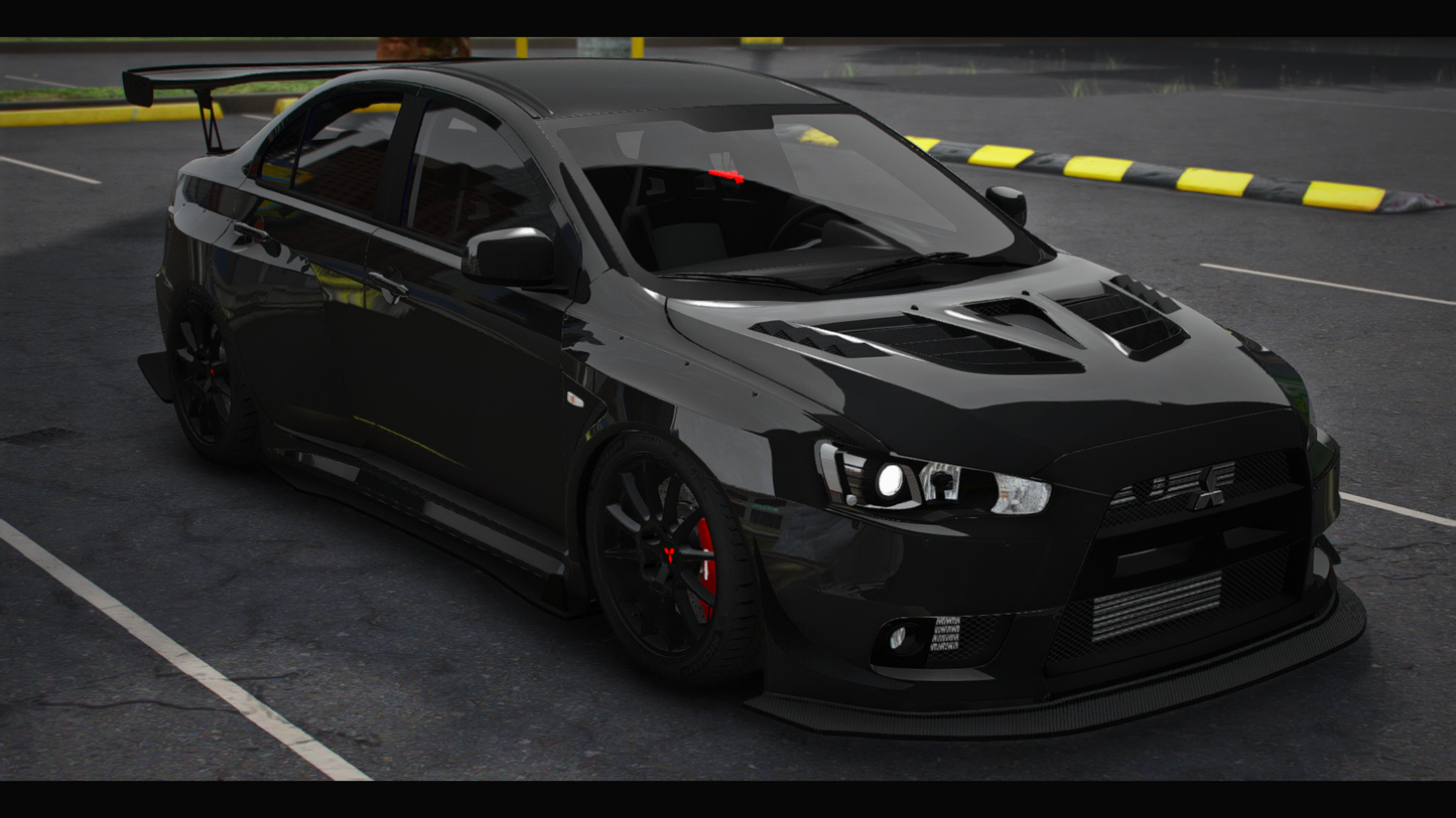 Mitsubishi Lancer Evo X | Pitagora