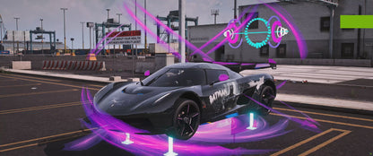 Koenigsegg Jesko Batman [Dinamic Lights] | Kick Store