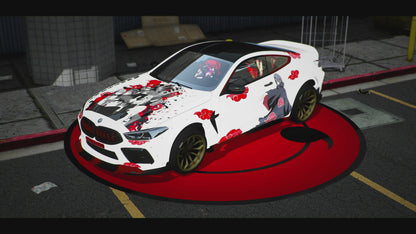BMW M8 AKATSUKI [Dinamic Lights]