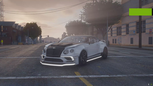 Bentley Continental GT Supercharger Widebody [Dinamic RGB Lights]