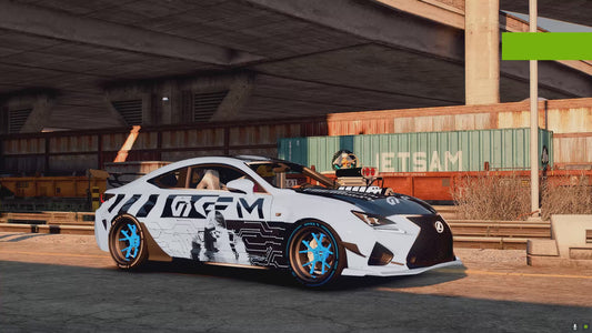 Lexus RCF Livery [Dinamic RGB Lights]