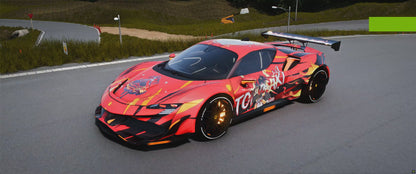 Ferrari SF90 Kurumi Tokisaki Edition [Dinamic Lights] | Kick Store