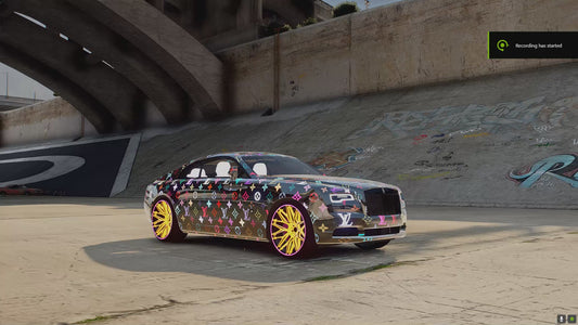 Rolls Royce Wraith Louis Vuitton [Dinamic RGB Lights]