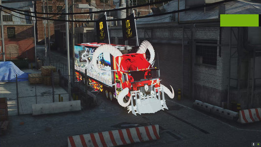 ASSASSIN Gangster Truck HALOWEEN [Dinamic RGB Lights]