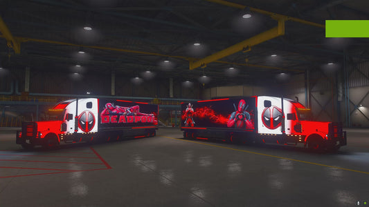 DeadPool Truck [Dinamic RGB Lights] | Neo