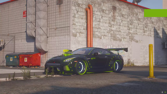 Nissan GTR Prior Design [Dinamic RGB Lights]