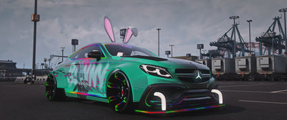 Mercedes AMG C63 WB Bunny [Dinamic Lights] | Kick Store