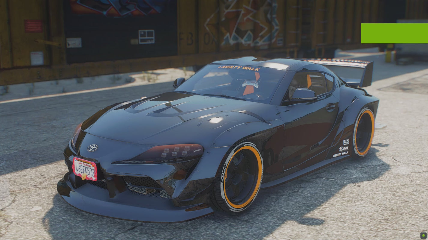 Toyota Supra A90 Liberty Walk Twin Turbo [Animated Lights] | Legendary ...