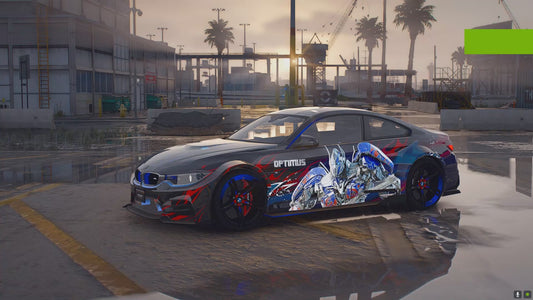 BMW M4 Optimus Prime Immortal [Dinamic RGB Lights]