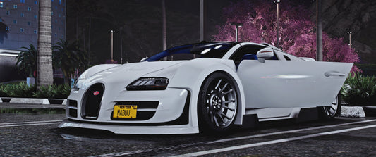 Bugatti Veyron Profilee [Animated Lights] | Itzahmad_2002
