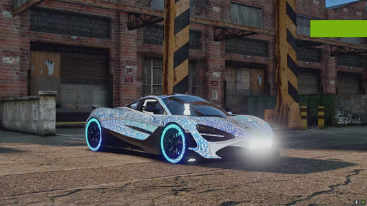 Mclaren 720s Fury Coupe Dior [Dinamic RGB Lights]