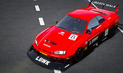 Nissan Skyline GTR R34 LBWK Silhouette | Hachi