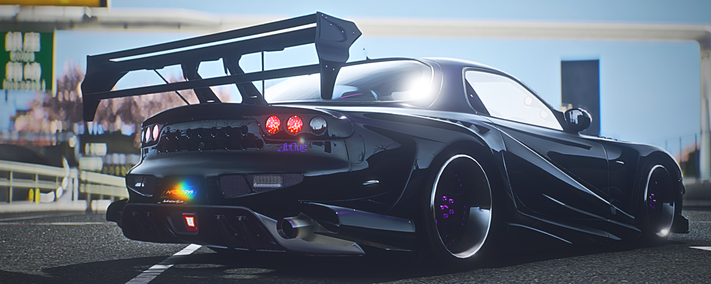 Mazda RX-7 Abflug Anubis | Hachi