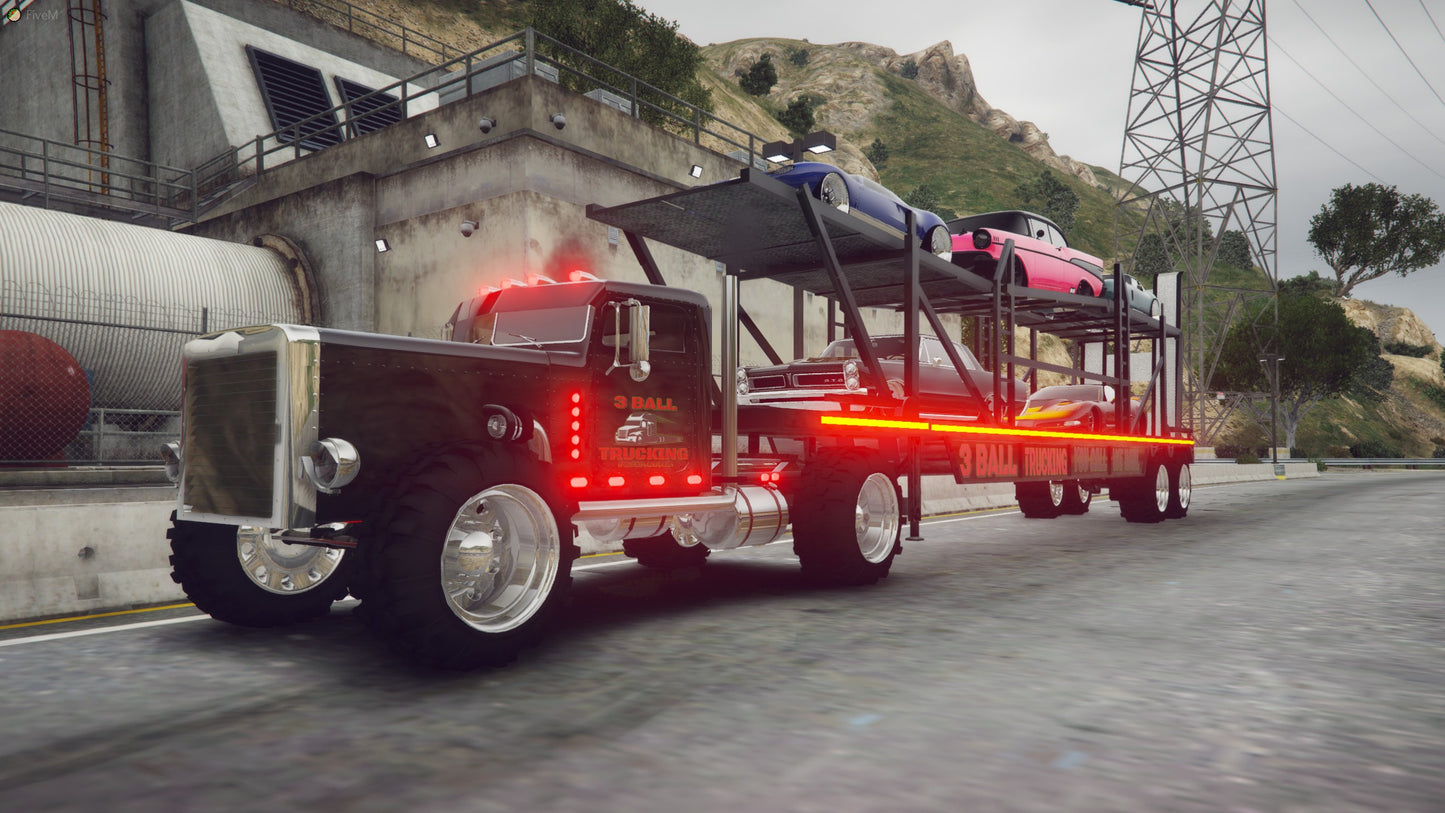 Custom RatHauler With Trailer | BadBlood Customs