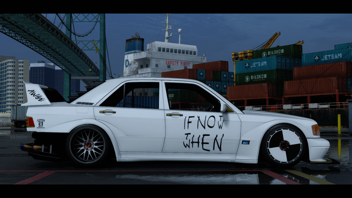 Mercedes Benz 190E 'A$AP' | Zlayworks