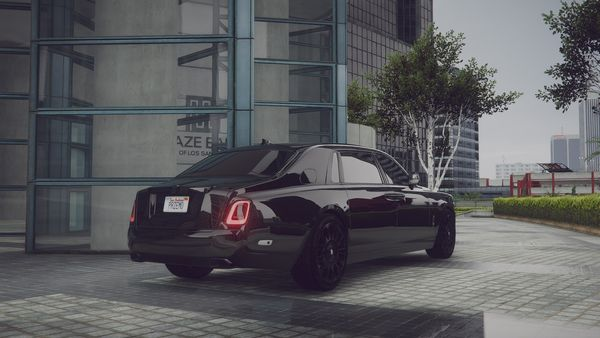 Rolls Royce Phantom EWB Piano Black | Przemo