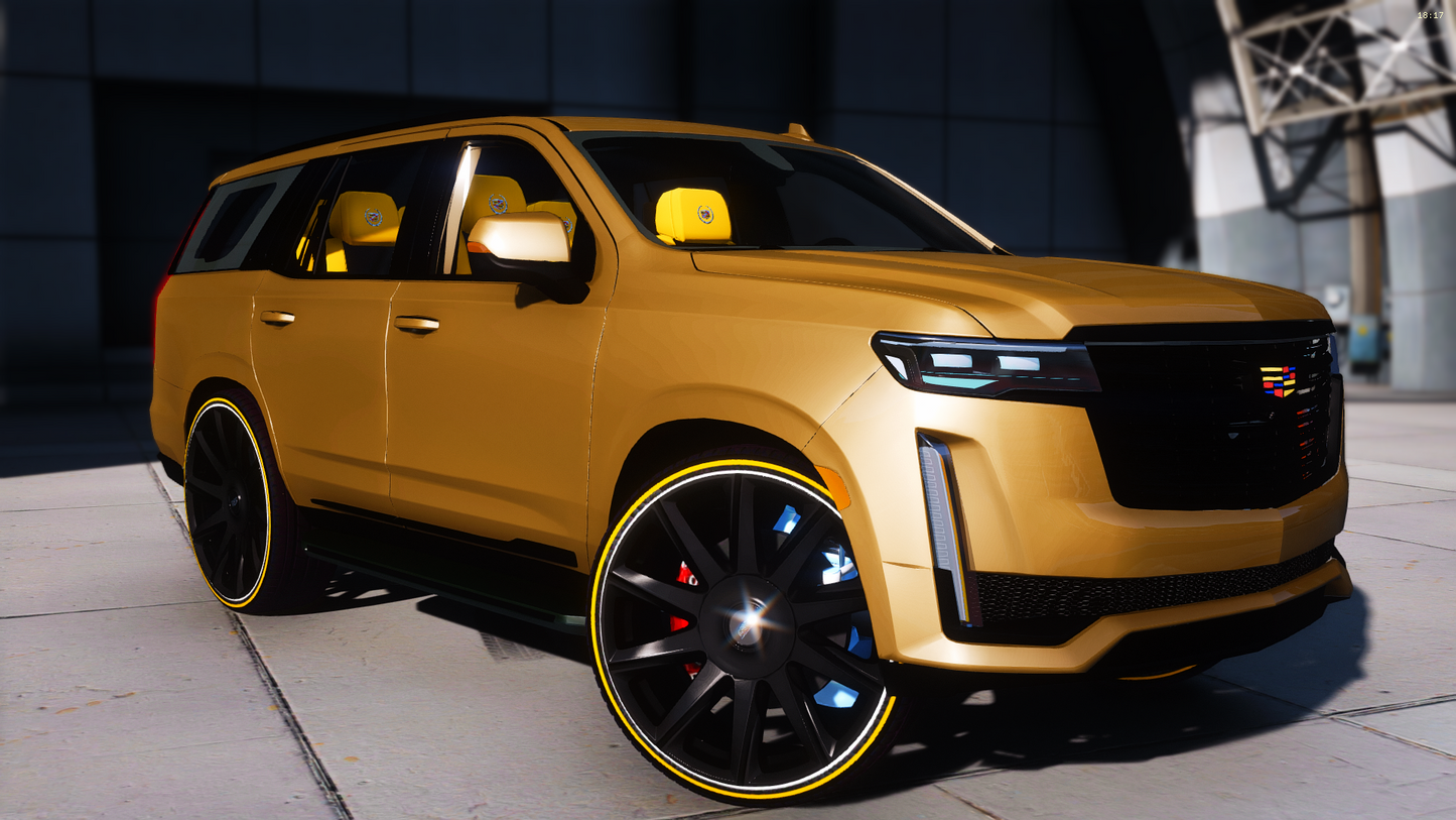 Cadillac Escalade ESV 2021 on 30s | Flexx Gordon