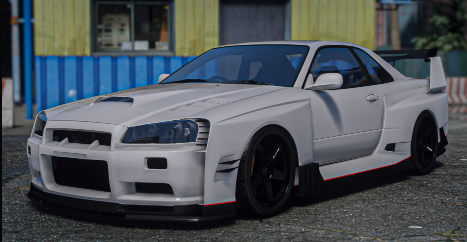 Nissan Skyline R34 (Tuning + Hycade)