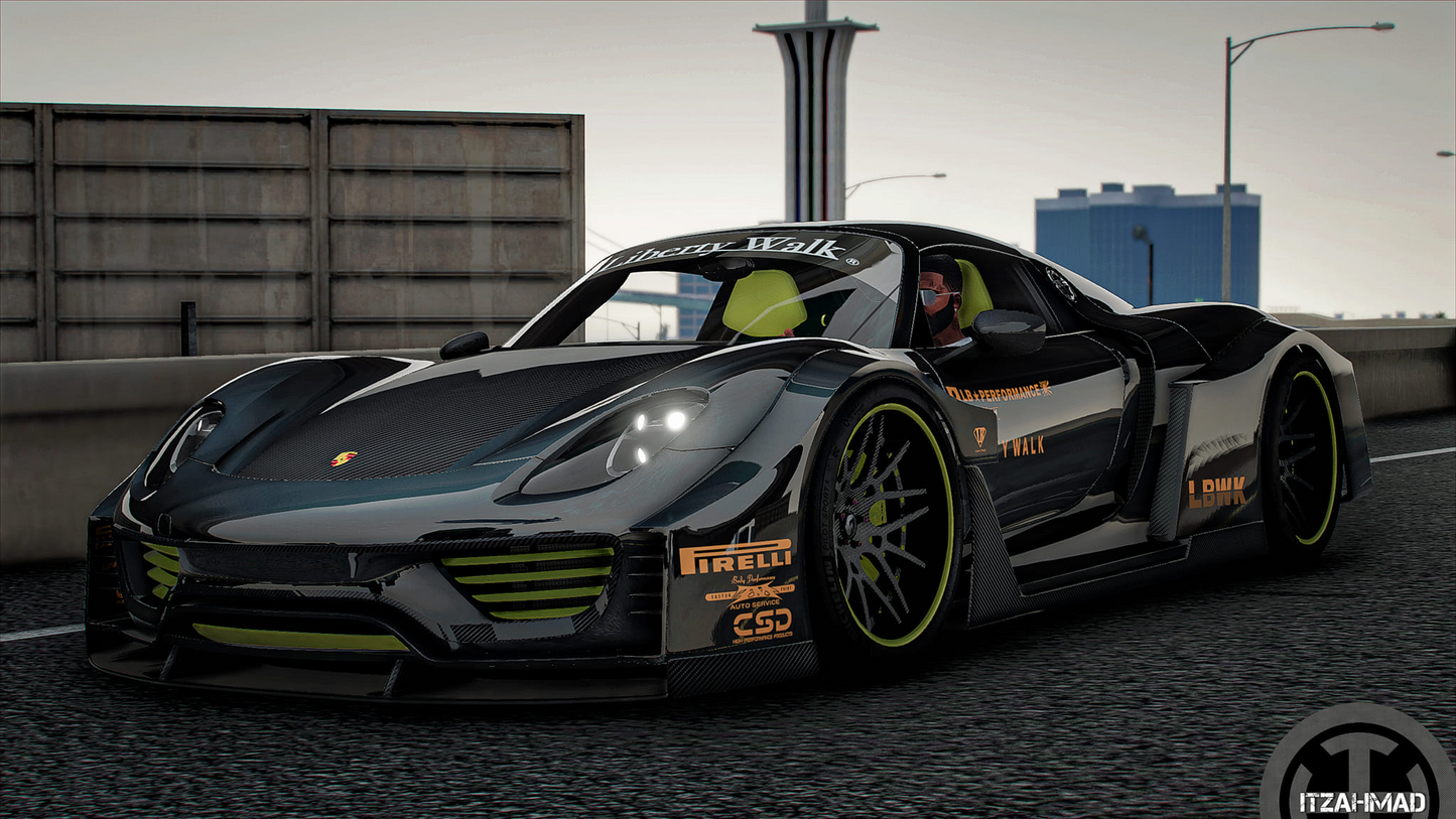 Porsche 918 Liberty Walk Edition | Itzahmad_2002