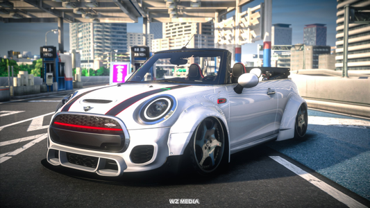 Mini Cooper Convertible Liberty Walk Custom | WZ Media