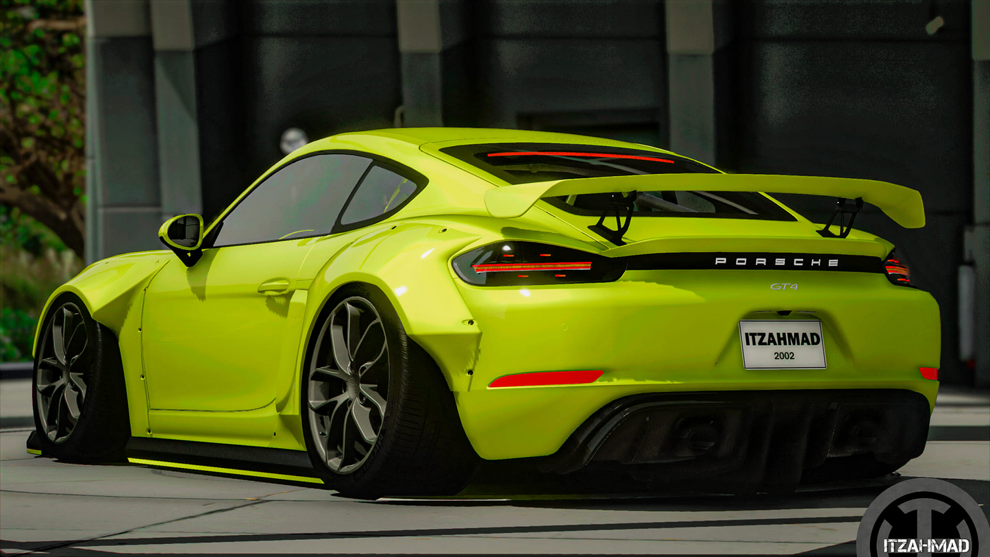 Porche Cayman GT4 Force Edition | Itzahmad_2002