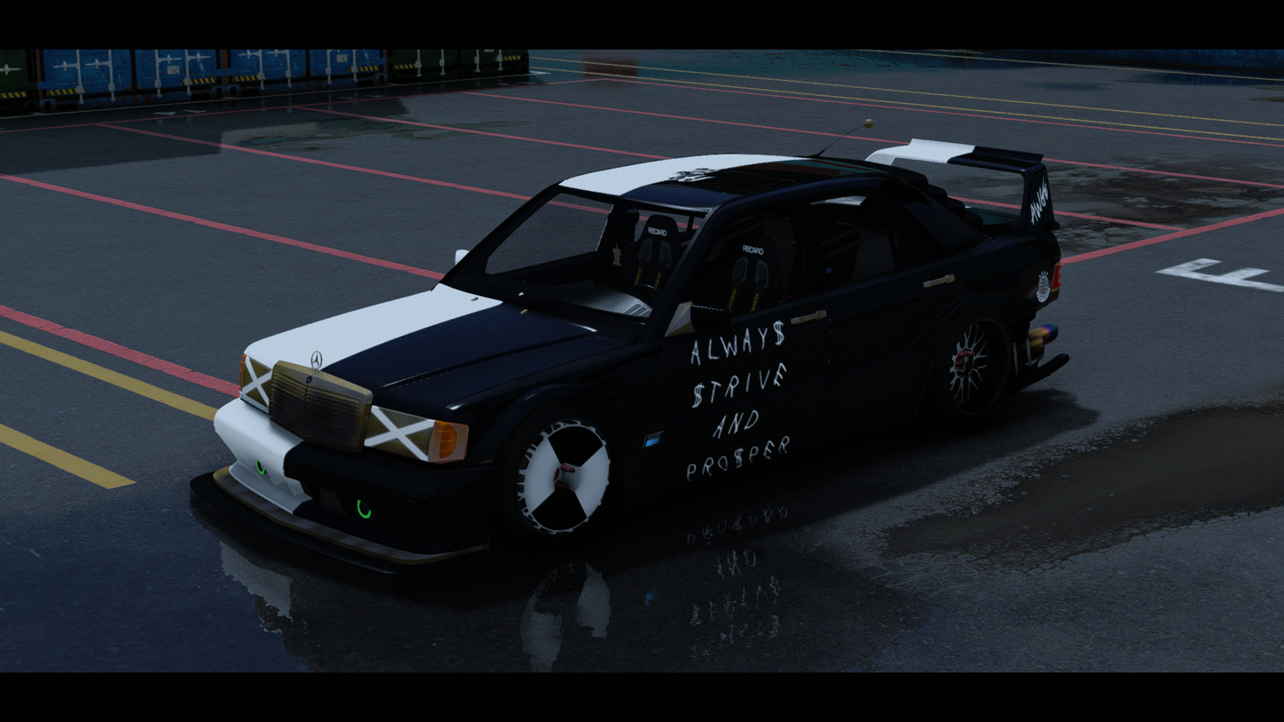 Mercedes Benz 190E 'A$AP' | Zlayworks