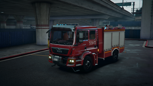 MAN TGM Polish Fire Truck | Przemo