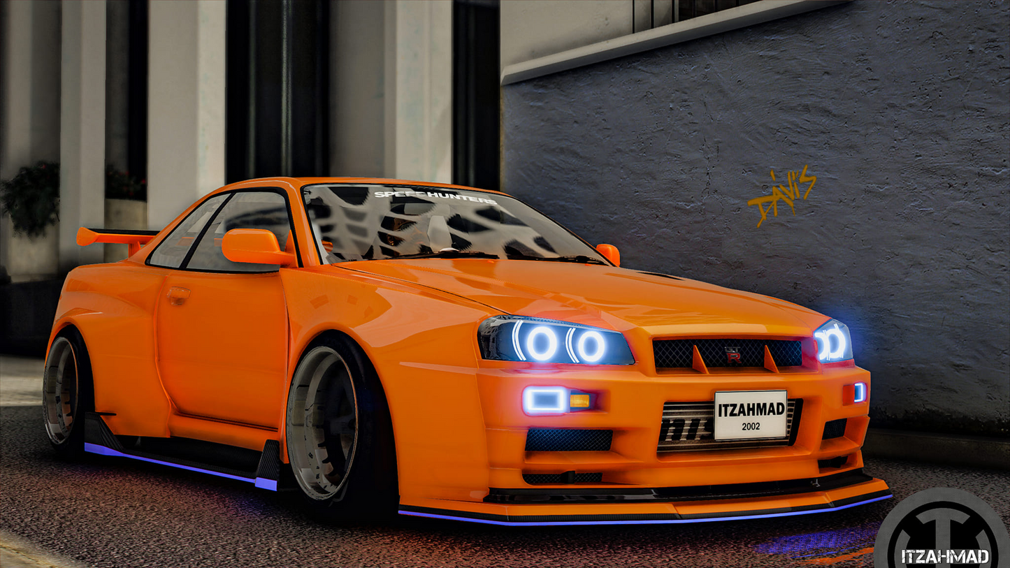 Nissan Skyline R34 Speed Hunter Edition | Itzahmad_2002