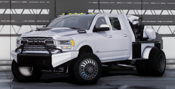 2020 Ram 3500 Mega Cab + Motorcycle (2 Car)  |  South Coast Customs